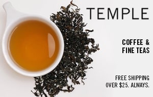 Shop for fine teas at Temple Coffee